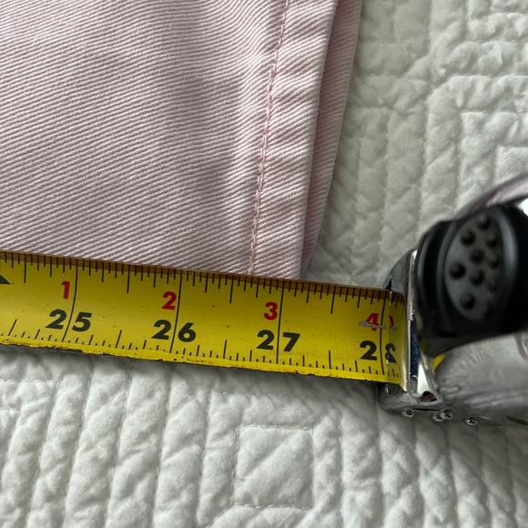 Chic Pale Pink Denim Jeans. Made in USA - Picture 8 of 11